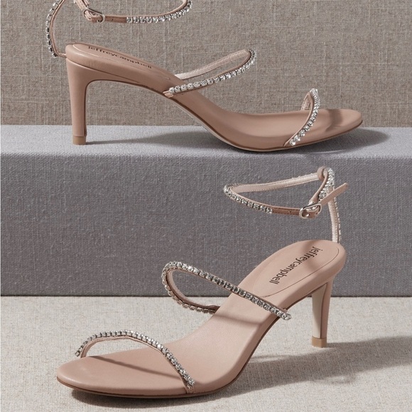 JEFFREY CAMPBELL Crystal Cadeau Heels - Women’s Size 8 - NEW IN BOX - Picture 6 of 6